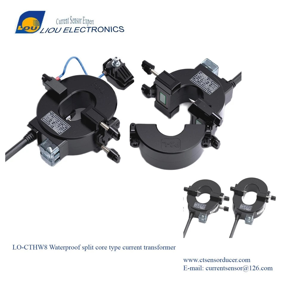 Waterproof Split Core CT For Industrial Energy Monitoring LO-CTHW6